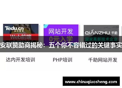 安联赞助商揭秘：五个你不容错过的关键事实